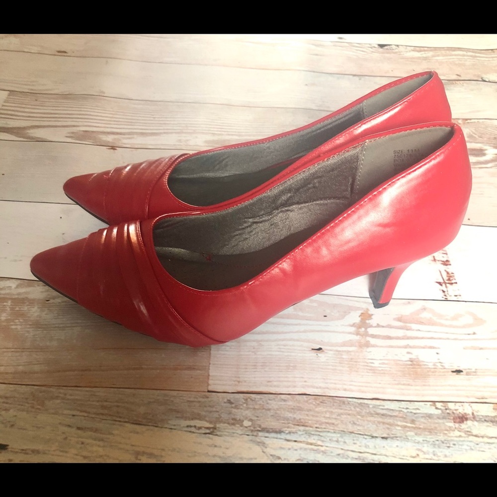 Solid Red High Heels